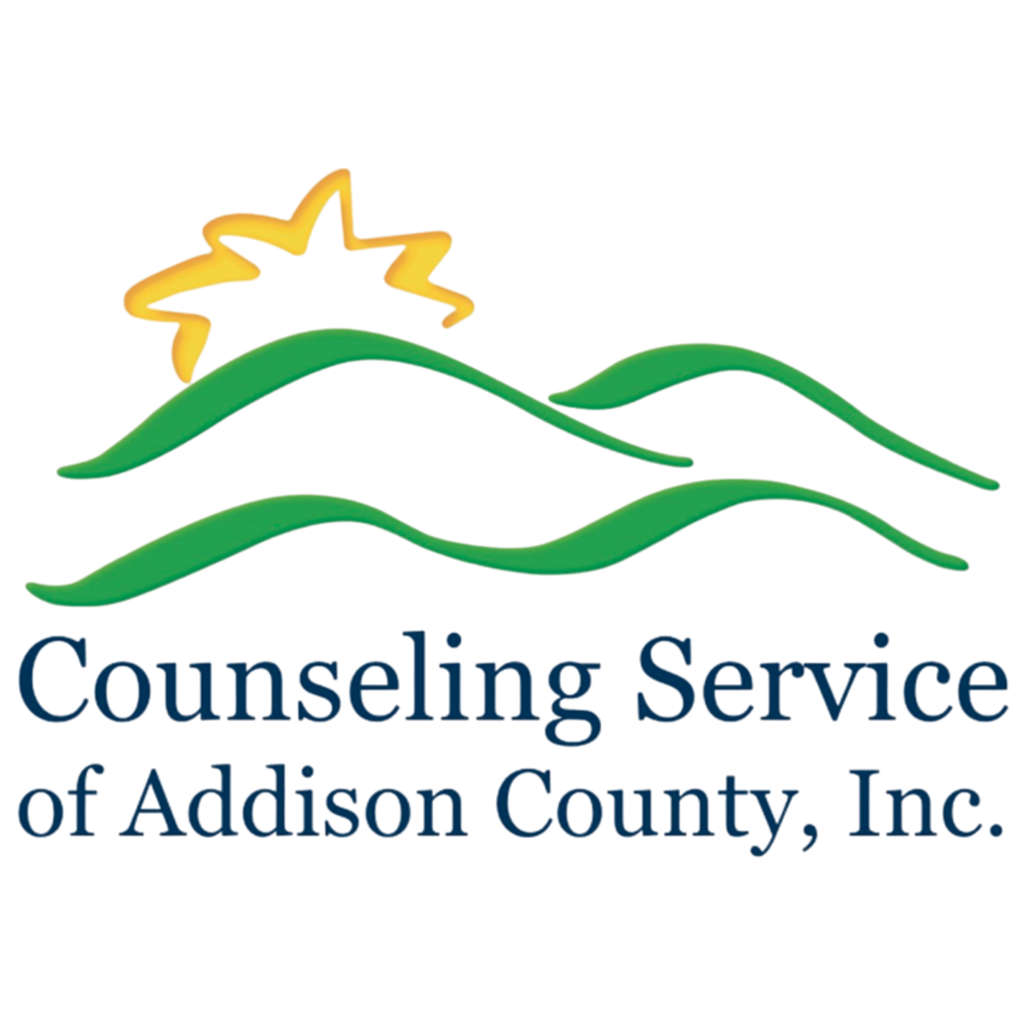CSAC Vertical Logo Hi Res transparent background Counseling Service of Addison County, Inc. Logo